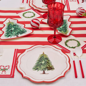 Merry and Bright Paper Dinner Plate