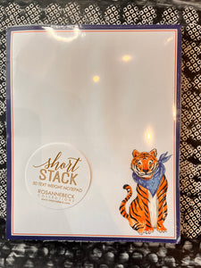 Orange & Blue Tiger Short Stack Pad