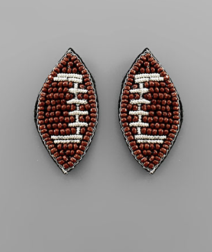 Football Earrings