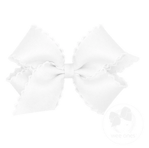 Small Classic Moonstitch Basic Hair Bow