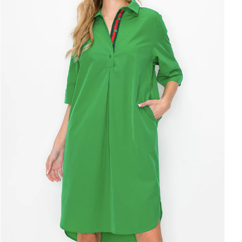 Emerald Tunic Dress
