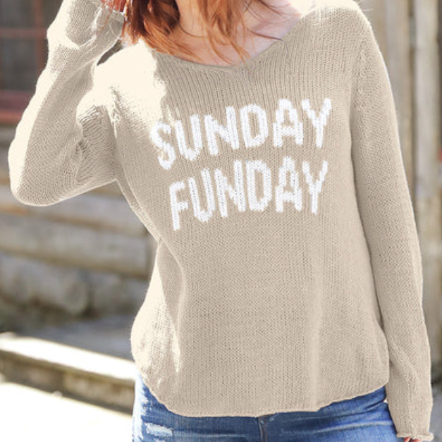 Sunday Funday Crew Sweater