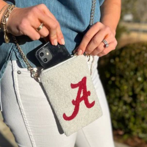 Alabama Beaded Crossbody Bag