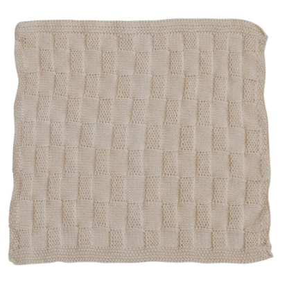 Square Dish Towels with Weave Pattern