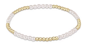 Classic Blissful Gold Bracelet-Pearl