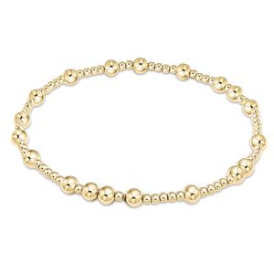 Hope Unwritten Gold Bead Bracelet