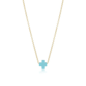 Egirl  14" Signature Cross Necklace
