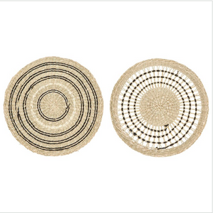 Round Woven Seagrass Place Mats