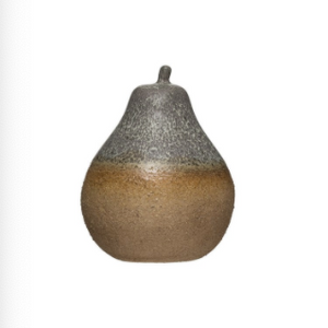 Glazed Stonewear Pear