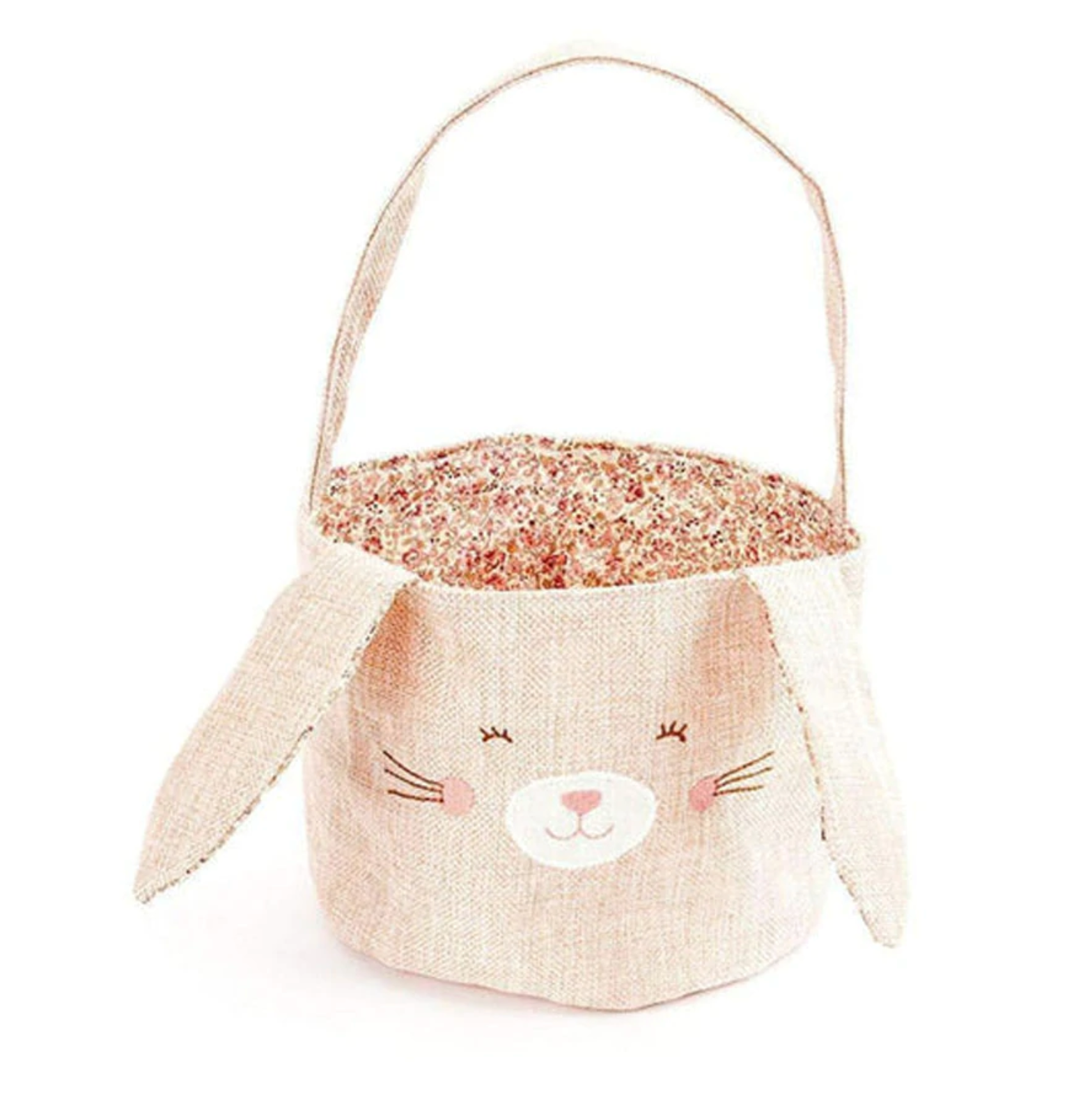 Linen Bunny Basket