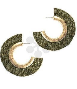 Fringe Design Earring Collection