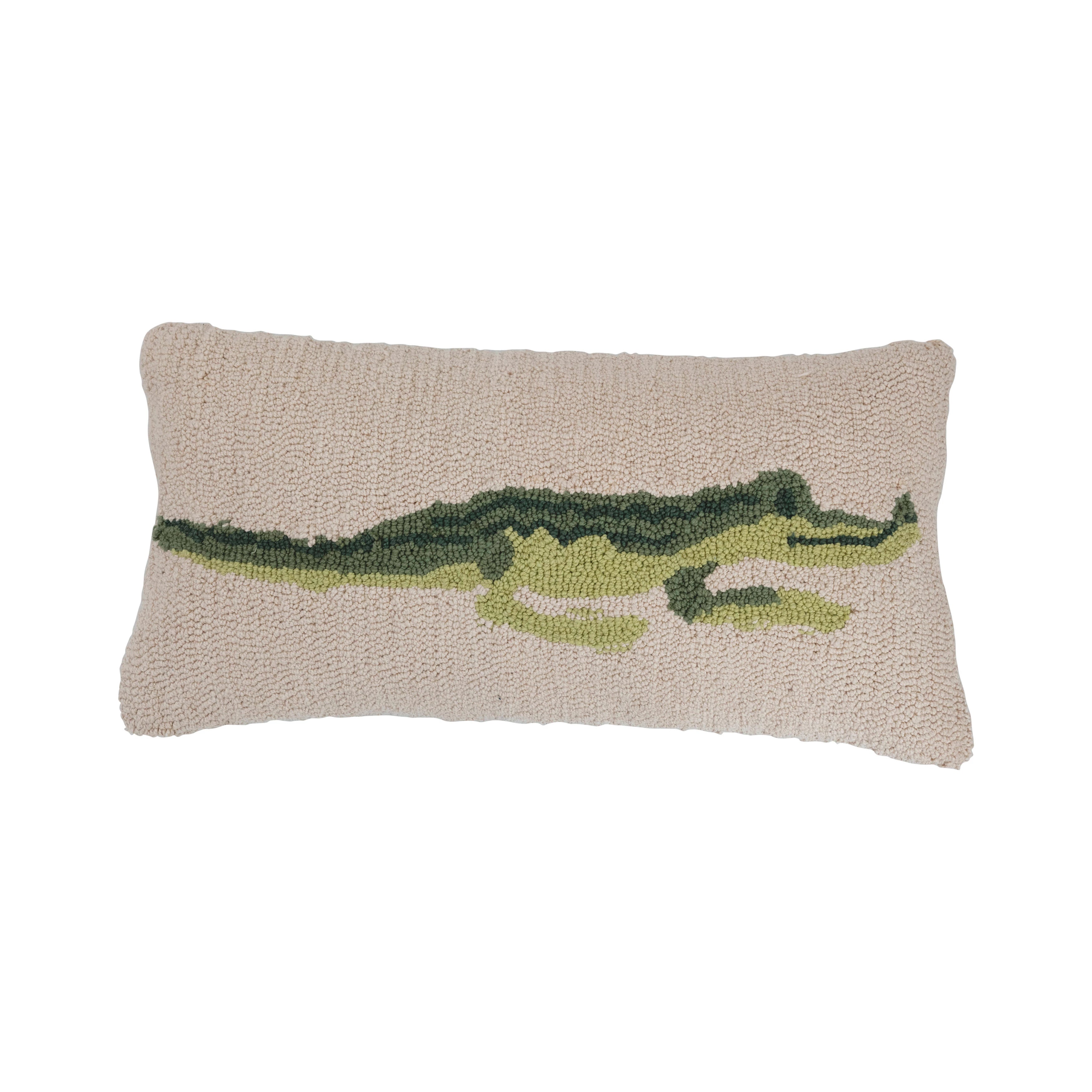 Alligator Pillow
