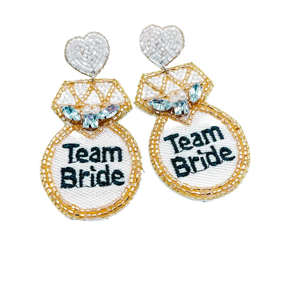 The Beaded Treasure Bride Earring Collection
