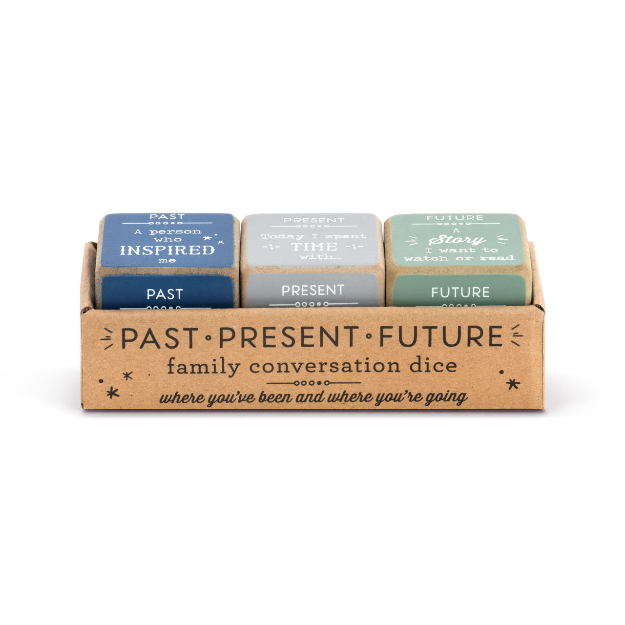 Past, Present, & Future Dice Set